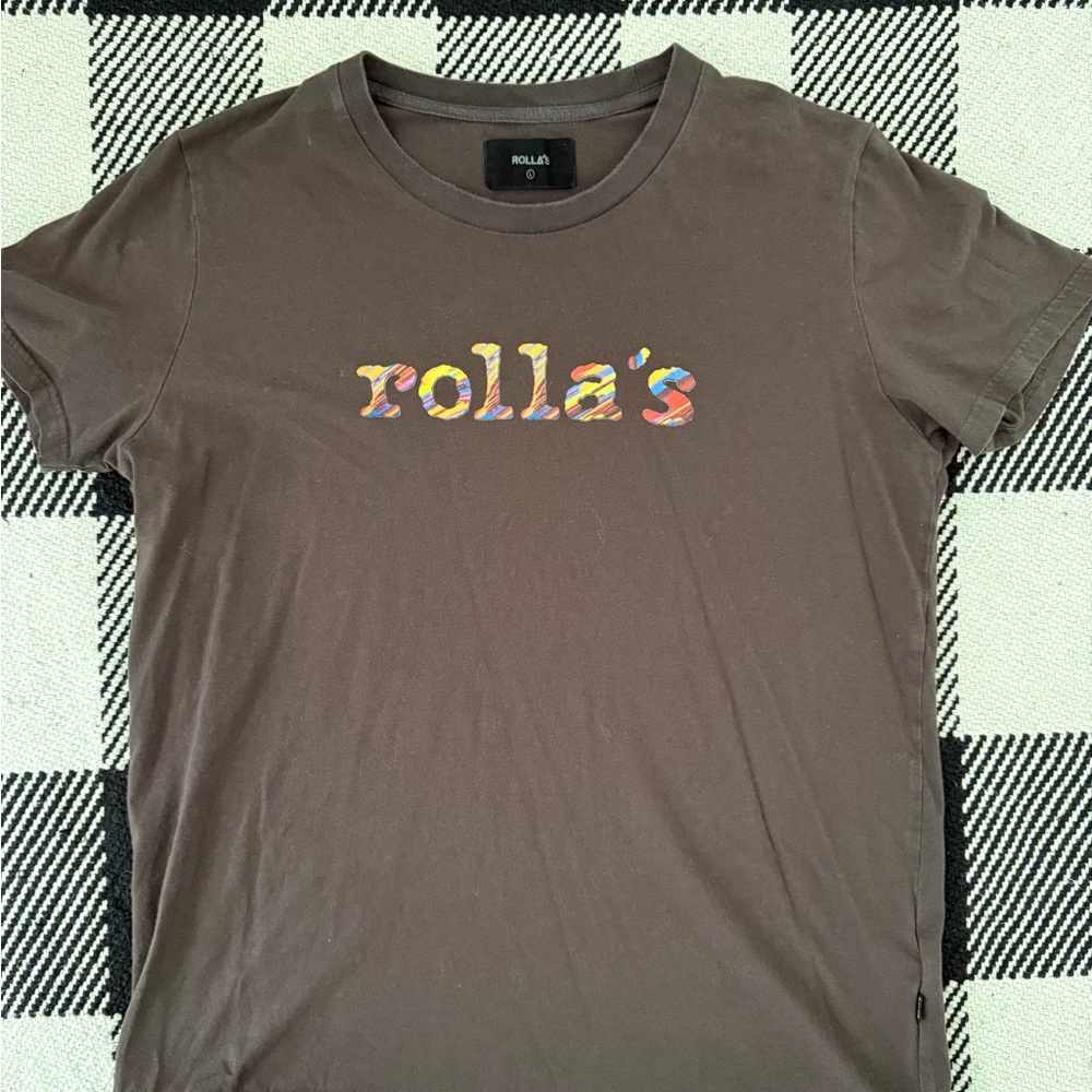 Rolla's Brown T-Shirt for Men
